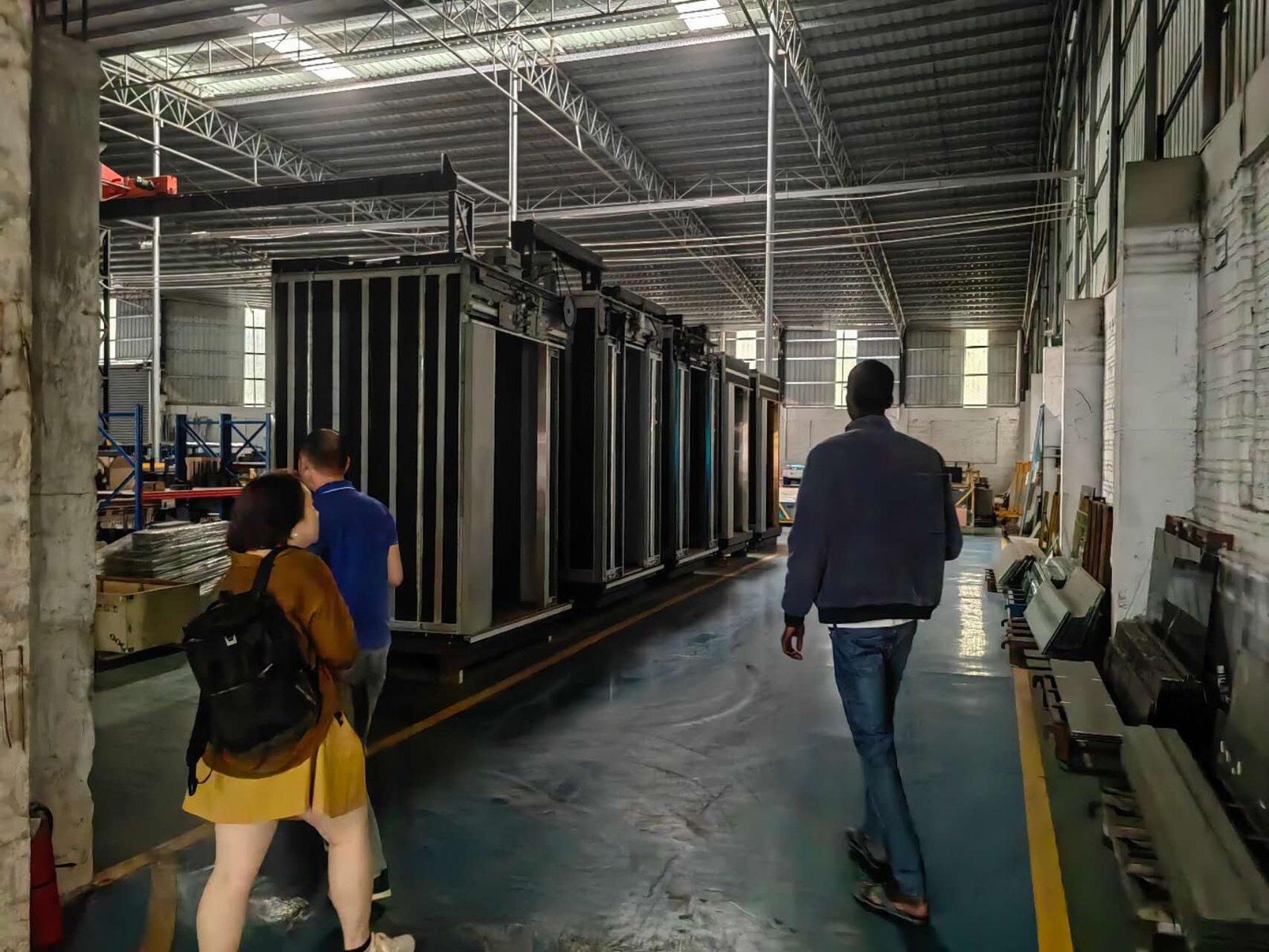 Visite d’usine et observation des lignes