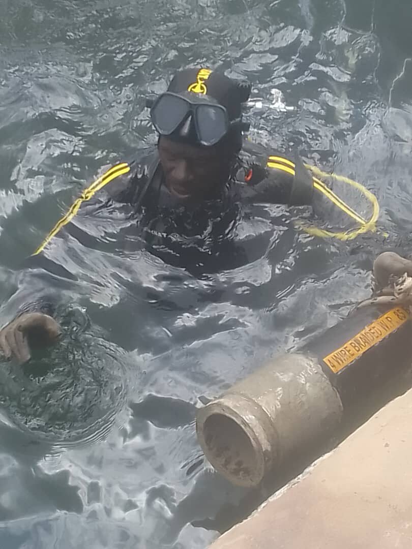 Opération spécialisée en milieu aquatique
